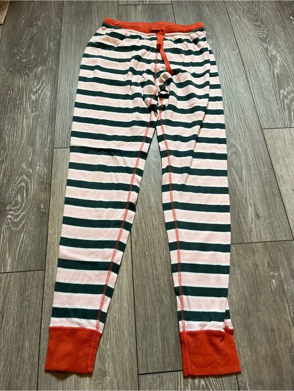 Hanna Andersson 100% organic Cotton Womens Thermal PJ Jogger Pants Small
